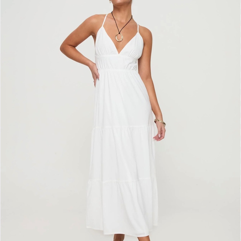 McKew Maxi Dress White
